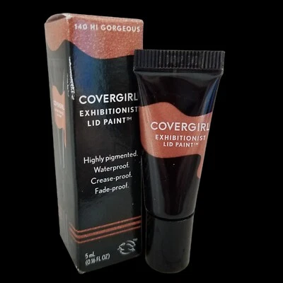 Covergirl Exhibitionist Lid Paint Waterproof Cream Eyeshadow #140 HI GORGEOUS - Image 1 of 4