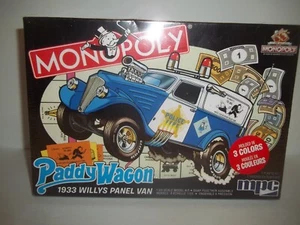 MPC 1933 Willys Paddy Wagon Modelo Kit Monopoly 85 Aniversario NUEVO SELLADO DE FÁBRICA - Imagen 1 de 12