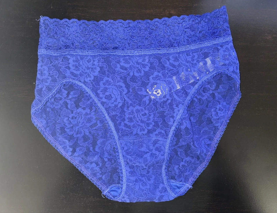 ¡NUEVO! $34 HANKY PANKY FIRMA ENCAJE FRANCÉS CALZONCILLO ROPA INTERIOR TALLA XS Foto 1 de 1