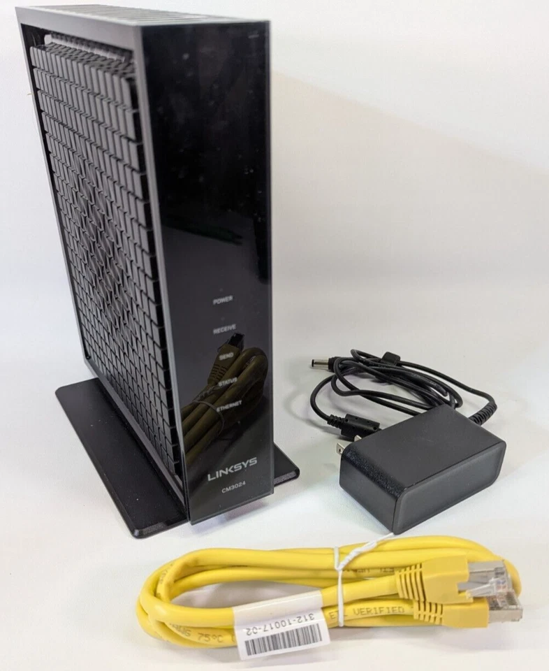 Linksys NEW CM3024 ‎24x8 Cable Modem DOCSIS 3.0 960 Mbps Works - Image 1 of 3