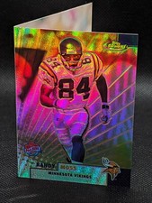 1999 Finest Hawaii Pro Bowl Wrapper Redemption Bi-Fold Refractor Randy Moss #4 