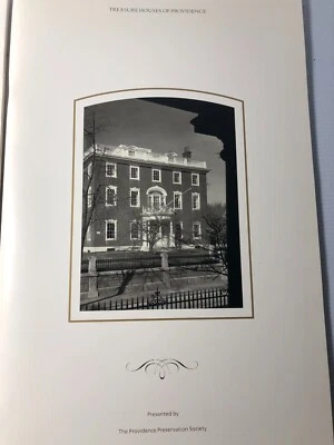 Vintage Providence Architectural History of College Hill Houses - 1989 Rare - Image 1 of 4