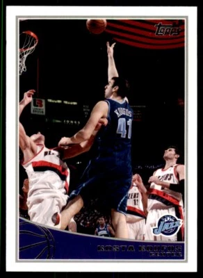 Tarjetas de baloncesto Topps Kosta Koufos 2009-10 #302 Foto 1 de 2