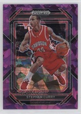 2023-24 Panini Prizm Draft Picks Purple Ice Prizm /149 Stephen Curry #53