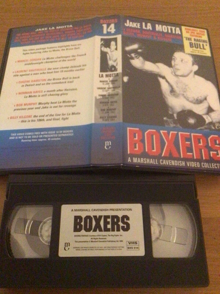 JAKE LA MOTTA - BOXERS -VHS - Image 1 of 1