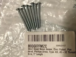 Set of 8 Long 1" Screws for HO Scale Walthers Cornerstone Turntable Pit Mounting - Picture 1 of 4