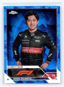 Topps Edición Zafiro Cromo 2023 Fórmula 1 #58a Zhou Guanyu - Imagen 1 de 2