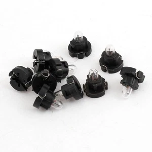 10x T3 Auto 1 Lampadina Cruscotto Indicatore Lato Luce interno - Foto 1 di 1