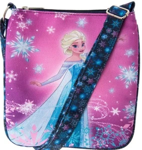 Disney Frozen Elsa Crossbody Bag Purse Handbag Heart Charms Ice Princess NWT  - Picture 1 of 10