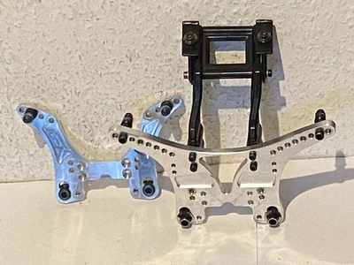 2 Dämpferbrücken LRP Maverick-1:5-Blackout Benzin(Vier WD)Buggy CS-Cross Fighter - Bild 1 von 4