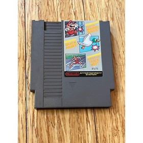 Super Mario Bros. Duck Hunt World Class Track Meet Nintendo NES Cartridge Untest