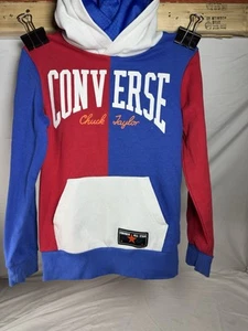RARE Converse Chuck Taylor Pullover Hoodie Boys M 10-12 Yrs Color block Sports - Picture 1 of 7