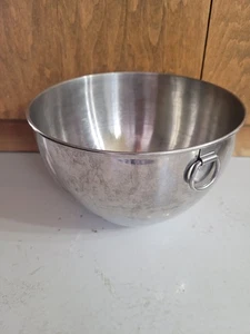 Vintage Revere Ware 1801 Stainless Steel D Ring Mixing Bowl 7-3/4" 2 Qt - Picture 1 of 4