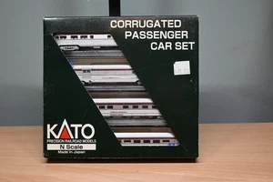 Kato 106-1501 Set A Canadian Pacific Corrugated Passenger Car Set - Picture 1 of 8