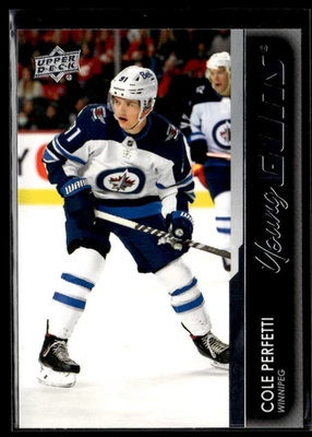 2021-22 Upper Deck Series 2 Young Guns #466 Cole Perfetti Rookie RC - Image 1 of 2