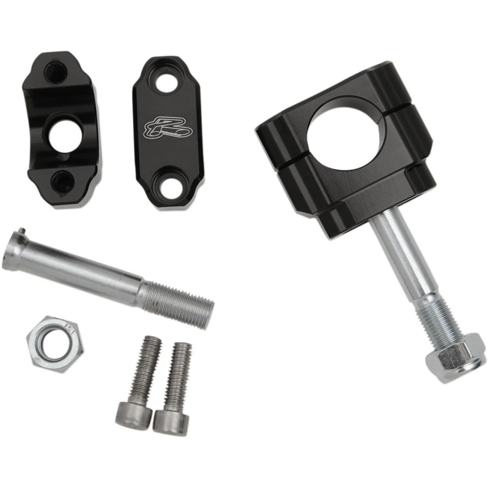 Abrazadera de manillar Renthal 1,125" (28,6 mm) montada en goma sin desplazamiento (CL002) Foto 1 de 1