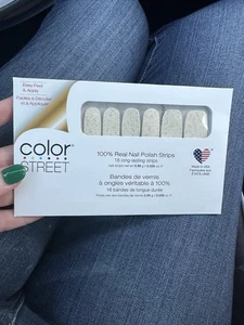 Color street 100% real nail polish strips set of 16 Piqued By Luminosity - Picture 1 of 6