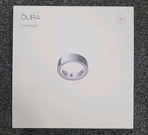 OURA Ring Gen 4 - Silver/Argente - Size 9 - Brand New - Picture 1 of 3