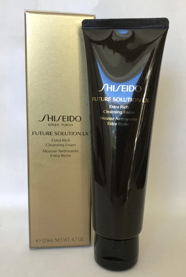 SHISEIDO FUTURE SOLUTION LX EXTRA RICH CLEANSING FOAM 125 ML NEU UND OVP/FOLIE - Bild 1 von 1
