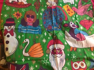 Lush Knot Wrap 🎄 Panno Furoshiki Natale 🎄 Christmas Baubles 2023 🎄 NUOVO - Foto 1 di 5