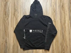FOR KING AND COUNTRY Hoodie XL 2019 Tour BURN THE SHIPS Christian Pop SMALL FLAW - Picture 1 of 10