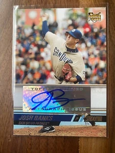 A45,356 - 2008 Stadium Club #178 Josh Banks Auto - Picture 1 of 1