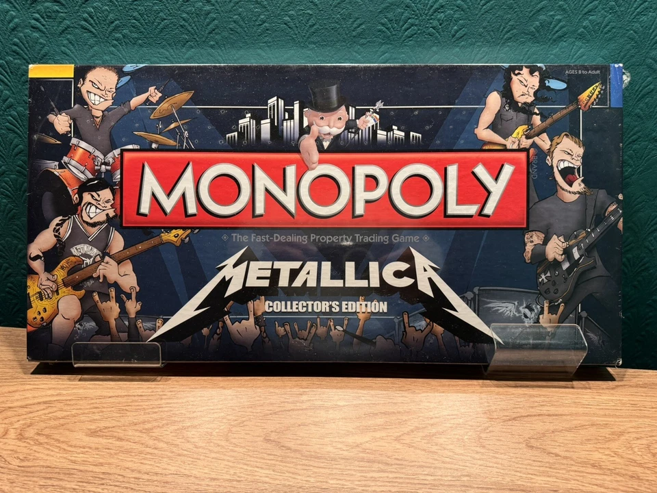 Metallica Monopoly ORIGINAL Hasbro 2011 Collector's Edition BNIB - Image 1 of 4