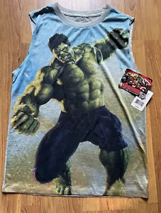 The Incredible Hulk Tank Top By Marvel Avengers Ultron Athletic Shirt Small Men - Picture 1 of 7