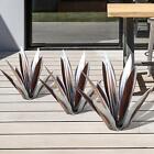 1pc Artificial Snake Plant  Agave Plant  Painted  Outdoor