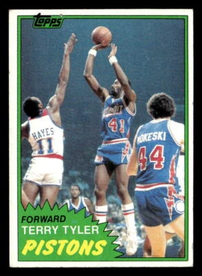 1981-82 Topps #MW84 Terry Tyler - Image 1 of 2