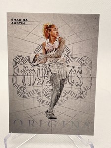 2023-24 Origins WNBA Works in Progress #11 Shakira Austin Mystics