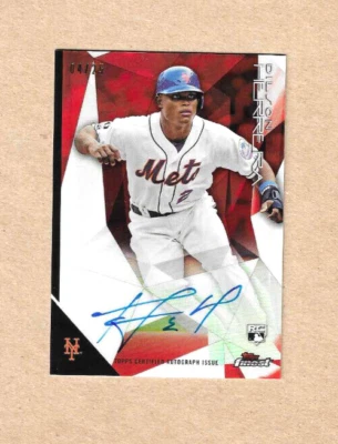 Dilson Herrera #'d 04/25 auto autograph 2015 Topps Finest auto Orange FA-DH - Image 1 of 2