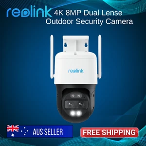 Reolink TrackMix WiFi Security Camera 4K PTZ Camera Auto Tracking 6X Hybrid Zoom - Picture 1 of 14