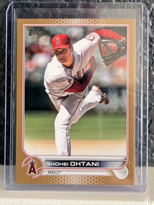 2022 TOPPS GOLD /2022 SHOHEI OHTANI ANGELS 🔥📈🔥 MVP