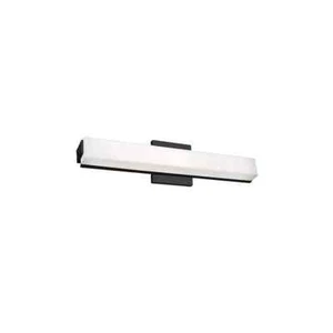 Kuzco Latitude 21" LED Vanity, Black/White Acrylic Diffuser - VL47221-BK - Picture 1 of 3