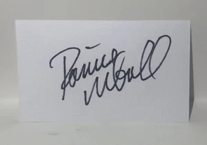 Ronnie McDowell Autographed Authentic Signed Index Card JSA/PSA Guaranteed - Bild 1 von 1