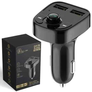 Zapalniczka 2 Ładowarka USB Ładowarka samochodowa Tuner FM Bluetooth Radio FM - Zdjęcie 1 z 1