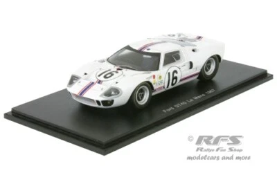 Ford GT40 Mk I 24h Le Mans 1967 Dumay Greder 1:43 Spark 5177 - Bild 1 von 3