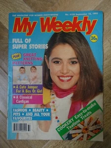My Weekly magazine 12 September 1992 (No 4109) - Picture 1 of 8