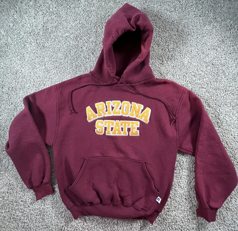 Arizona State Sundevils Russell Sudadera con Capucha Atlética Pequeña Ropa de Calle Foto 1 de 4