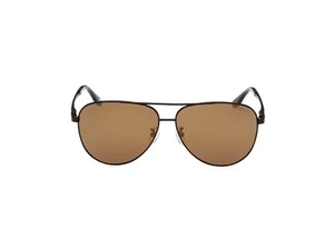 BMW BW0054-H 02G Matte Black Aviator Titanium Sunglasses Frame 60-12-140 - Picture 1 of 3