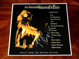 FOTO Y SETLIST GAVIN ROSSDALE FIRMADA POR UN HOMBRE LOBO AMERICANO EN PARÍS 12X12 ¡BUSH! - Imagen 1 de 2