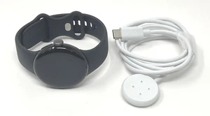 Google Pixel Watch 2 Matte Black Case With Obsidian Active Bands GPS Good - Zdjęcie 1 z 6