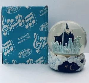 San Francisco Music Box Co. 1992 Asistente globo de nieve/agua Crystal Visions - Imagen 1 de 10
