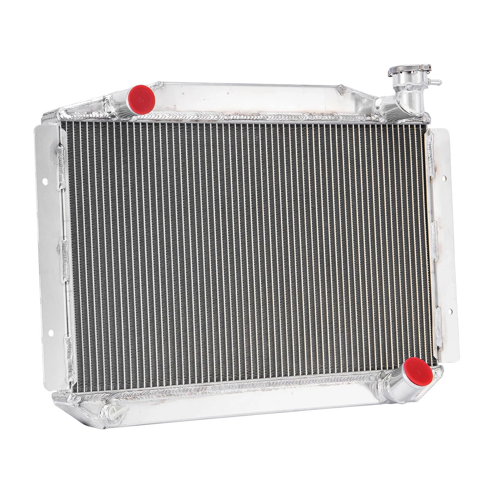 4-Row Aluminum Radiator For 1955-60 1958 Chevrolet Corvette 3.8L 4.3L 4.6L MT Foto 1 de 4