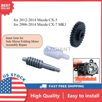 Kit de reparación de engranajes de motor plegables con espejo retrovisor lateral plegable apto para Mazda CX-5 2012-2014 Foto 1 de 4