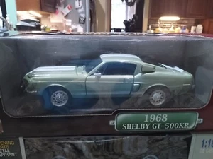 Ford Mustang Shelby GT 1968 500KR escala 1/18 Yat Ming Road Legends en caja verde - Imagen 1 de 7