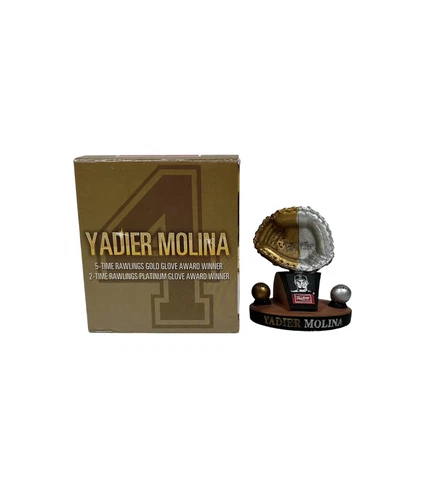 Yadier Molina St. Louis Cardinals Rawlings Gold & Platinum Glove Award Replica Cover