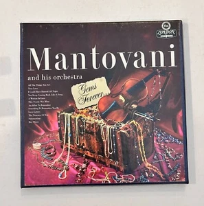 Mantovani & His Orchestra “Gems Forever” Rare London Reel‑to‑Reel Tape 4‑Track - Imagen 1 de 4