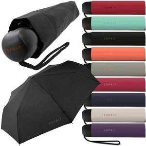 ESPRIT paraguas telescópico mujer hombre mini funda corta paraguas - Imagen 1 de 19